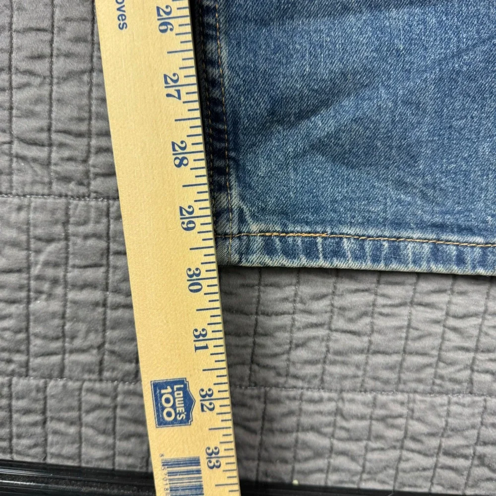 Levis 505 Jeans Men's 31x30 Blue Regular Straight Faded Medium Wash Denim‎ Y2K